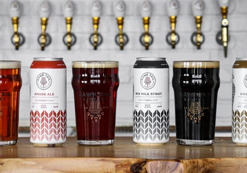 Hawk Tail Brewery | Packaging & Web Design |