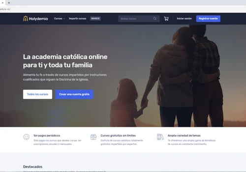 Holydemia Web platform to offer videobased courses