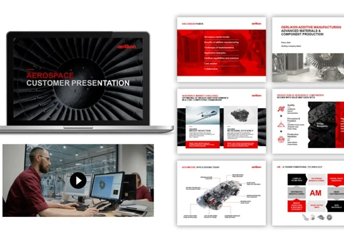 Oerlikon Additive Manufacturing Brand Identity