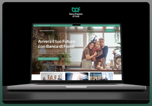 Website Redesign of Banca di Fondi