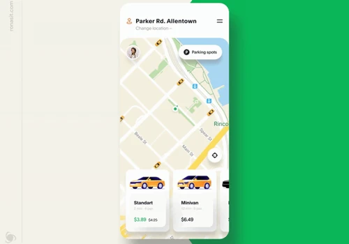 A Taxi / Cab Template