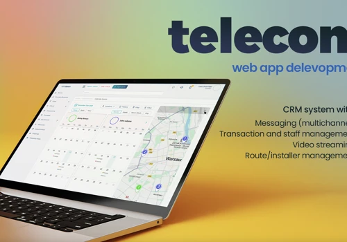 Web app redesign and Front end development