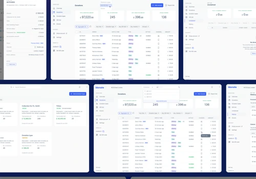 Responsive Web app UIUX design