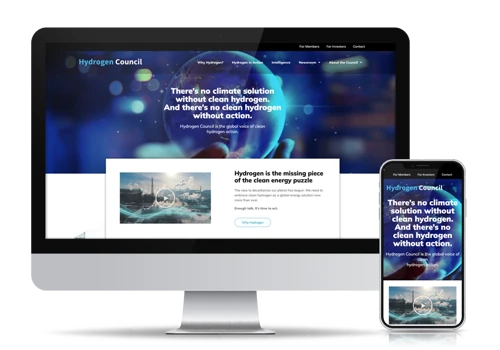 Hydrogen Council Website Development