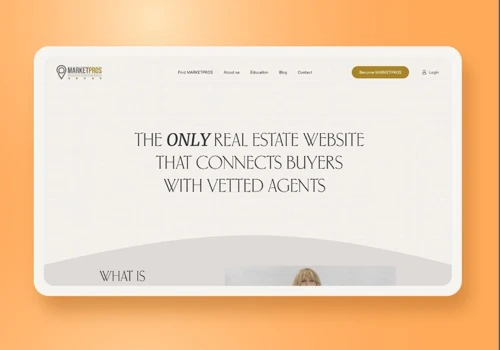 Vetting and Matching Platform for Real Estate Agen