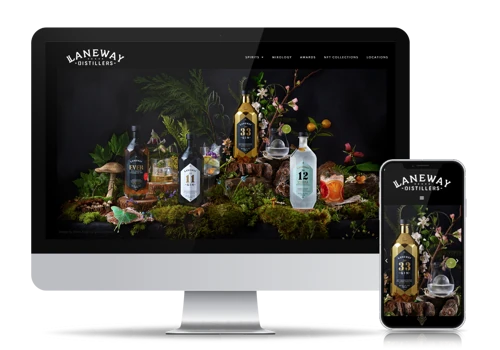 Laneway Distillers Website Development