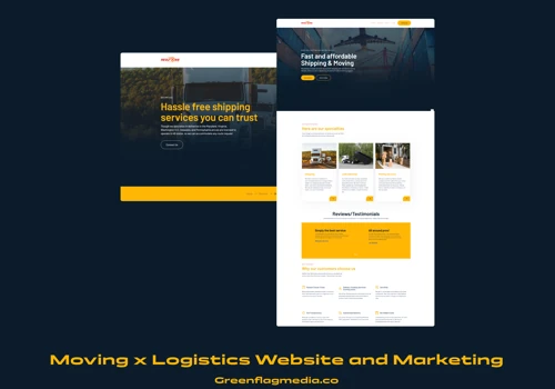 Web Design & Digital Marketing for Moving Company