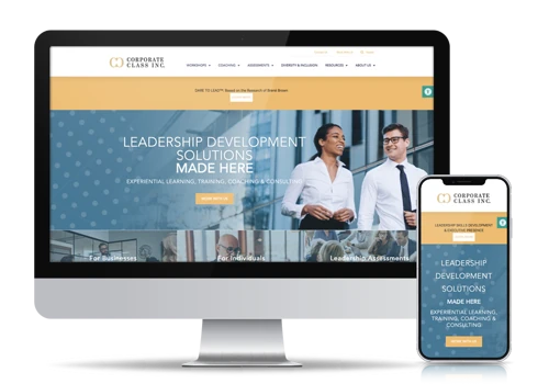 Corporate Class Website Development