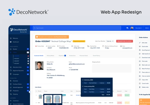 Deconetwork - Production Management System