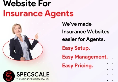 Website for insurance agents