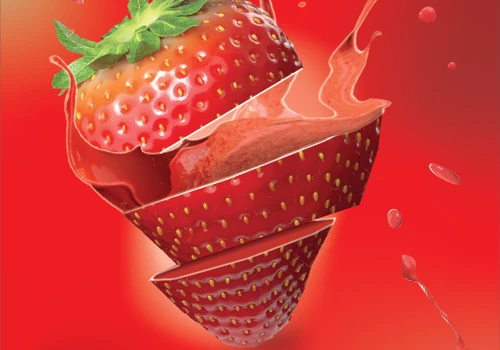 Strawberry newly launched flavour drink