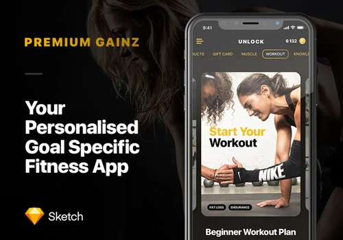 Premium Gainz - Mobile App