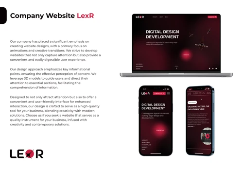 LexR Studio brand website