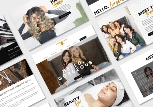 Hair Salon Website Design