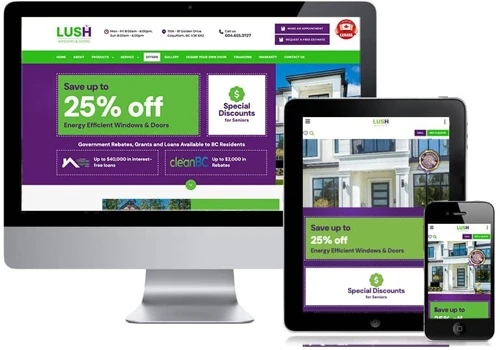 Lush - Landing Page