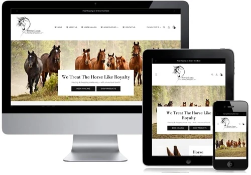 Horse Luxx – Shopify Website