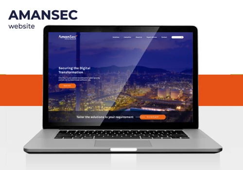 Aman Sec - Branding, Web Desing & Development