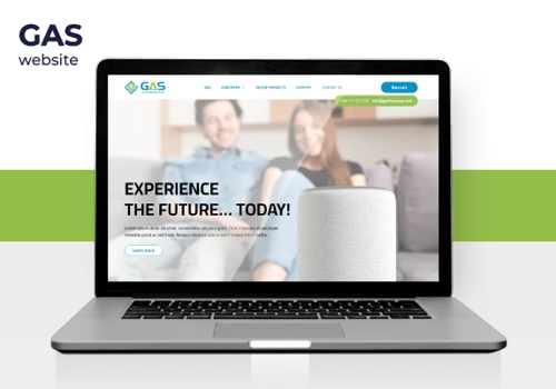 Branding & Website Design and Dev. for GAS