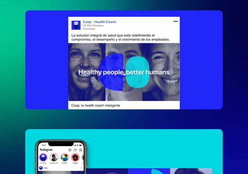 Coop Health Branding