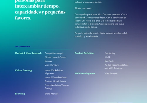 Gouap, súbete y reconecta con personas