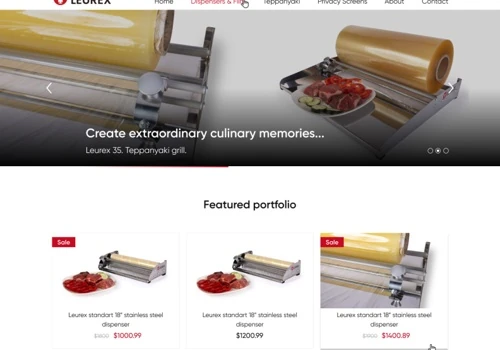 Leurex company informational website