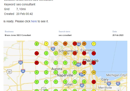 Local SEO Results