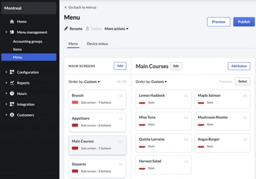 Cafes and Restaurants Management Software with Pay