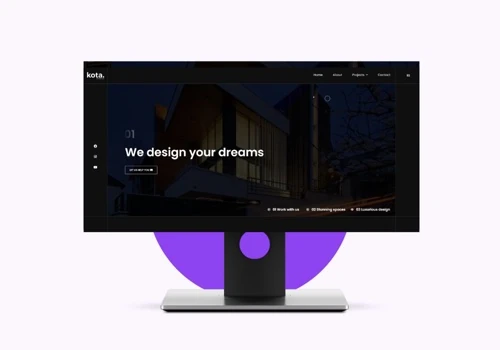 Creating a luxury visual identity website