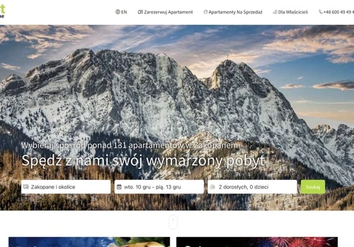 VisitZakopane.pl - new website + CRM + ERP