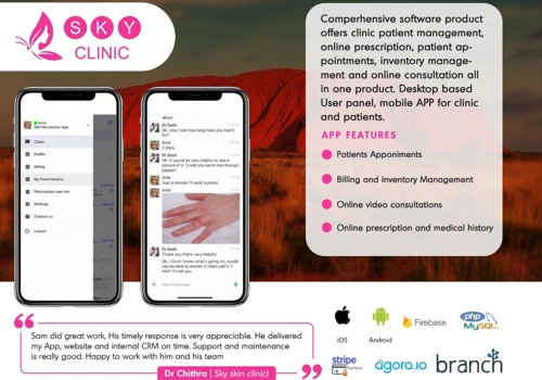 Clinic Management Mobile APP