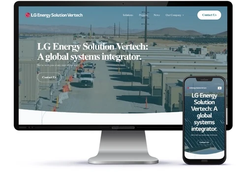 LG Energy Custom Web Design & Development on WP