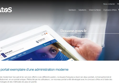 Atos : le portail unique de la douane pour tous