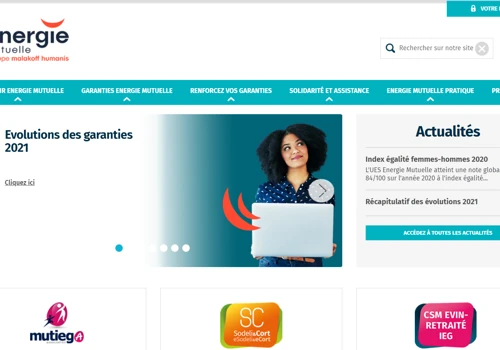 Energie Mutuelle : Refonte digitale des espaces