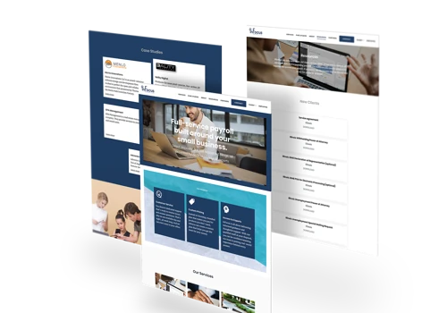 Accounting Firm InFocus Payroll website redesign