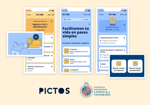 UI/UX Redesign of the PICTOS APP