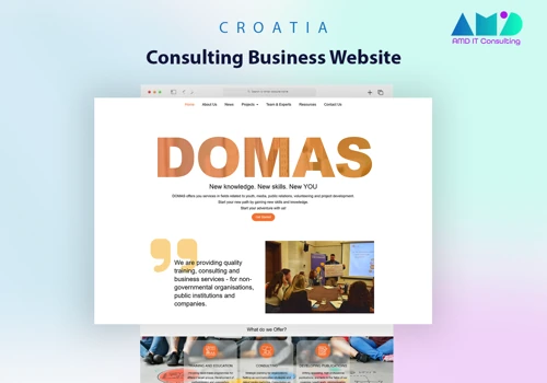 Consulting Business Website