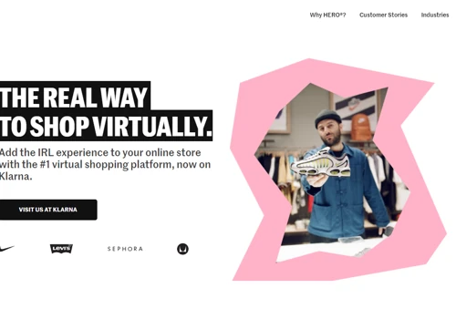 Hero - The real way to shop virtually