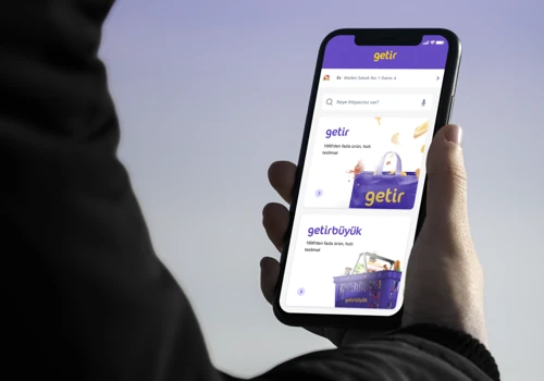 Getir: Splash Screen UI Prototype
