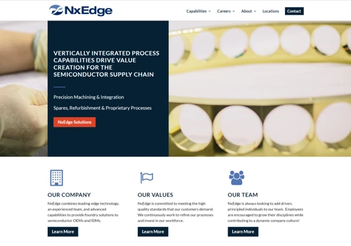 VERTICALLY INTEGRATED SOLUTIONS FOR THE SEMICONDUC