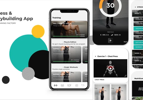 Custom Fitness &  Body Building App - Jordan Yeoh