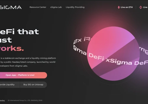 xSigma DeFi by ZK International (NASDAQ: ZKIN)