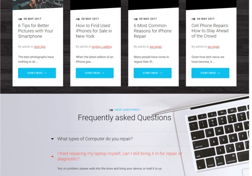 ZYVATECH™ Device Repair and Service Center Website