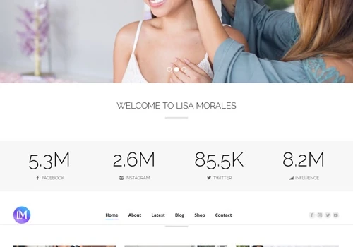 Lisa Morales, Branding, Social Media & Web Design