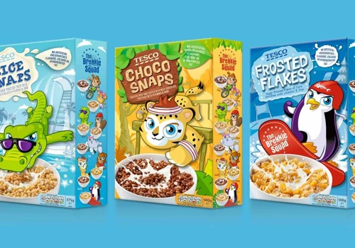 30+ Years of Packaging Design Work For Tesco