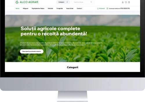 E-commerce store - Alco Agrar