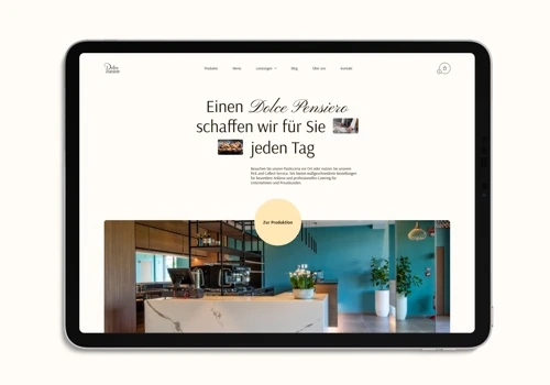 E-commerce Website for a Pasticceria in Vienna
