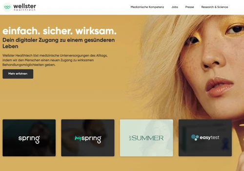 Healthcare website
