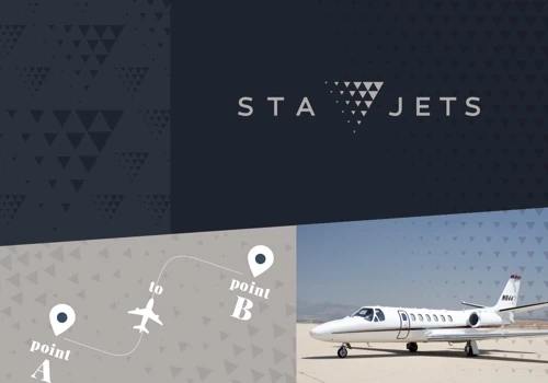 Branding, Web Design & More for STA Jets