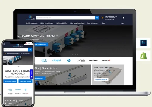 SHOPIFY WEBSITE DESIGN AND CUSTOMIZATION