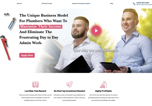 Grand Comfort Group Plumbing Franchise